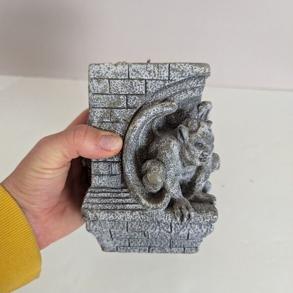 Rare Gothic Gargoyle Candle – Medieval Cathedral Style – Fantasy Decor – Unused - Picture 8 of 11